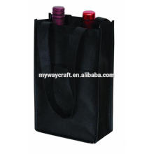 durable foldable non woven bag/non woven wine bag